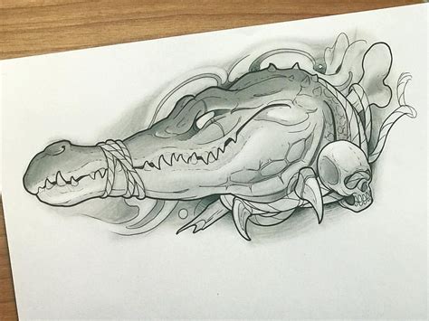 Estepa on Instagram: “🐊” | Graffiti drawing, Sketches, Animal tattoos