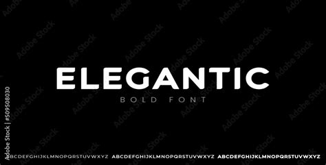 Modern Elegant Bold Font. Regular, Semi Bold, Bold. Typography urban ...