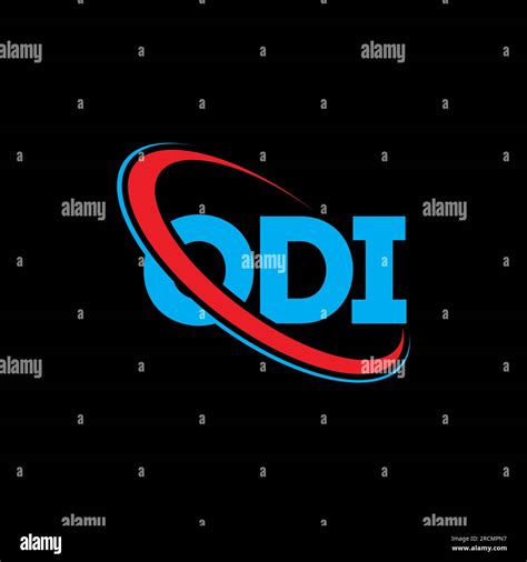 ODI logo. ODI letter. ODI letter logo design. Initials ODI logo linked ...