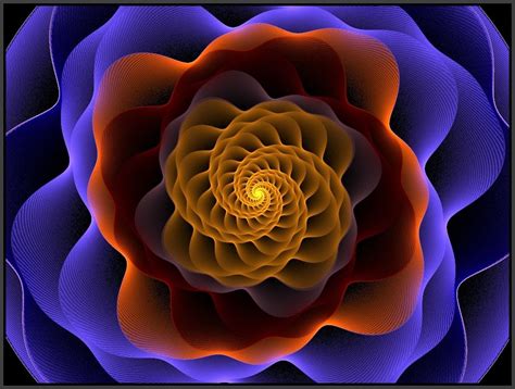 Fibonacci's Rose by *Khan71 Fractal Art | Fibonacci Spirals & Fractals ...