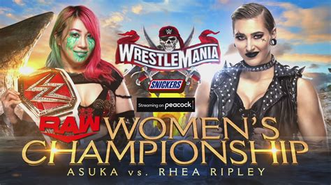 WWE WrestleMania 37 Results: Asuka vs. Rhea Ripley - eWrestlingNews.com