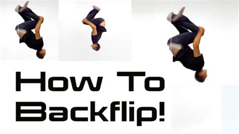 How To Learn To Do A Backflip At Home