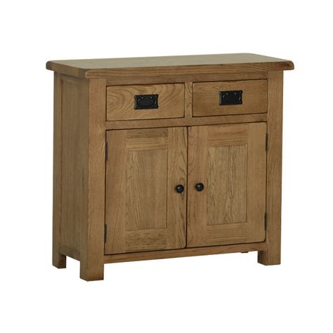 Rustic Oak Small Sideboard – Fanix