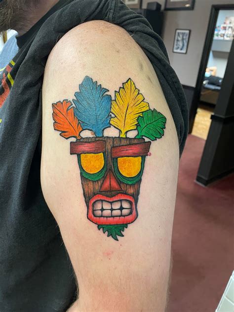 Update: got my aku aku finished. : r/crashbandicoot