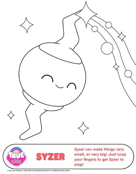 15 Free Printable True And The Rainbow Kingdom Coloring Pages