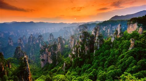 Zhangjiajie National Forest Park in China - photos and description