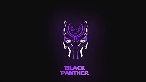 Black Panther Logo In Black Background 4K HD Black Wallpapers | HD ...