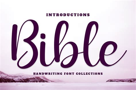 Download Bible Font for FREE - Font Studio