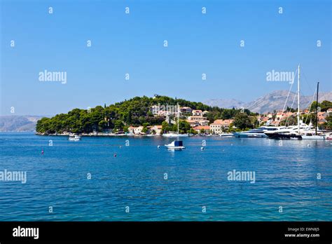 Cavtat old town - Croatia Stock Photo - Alamy