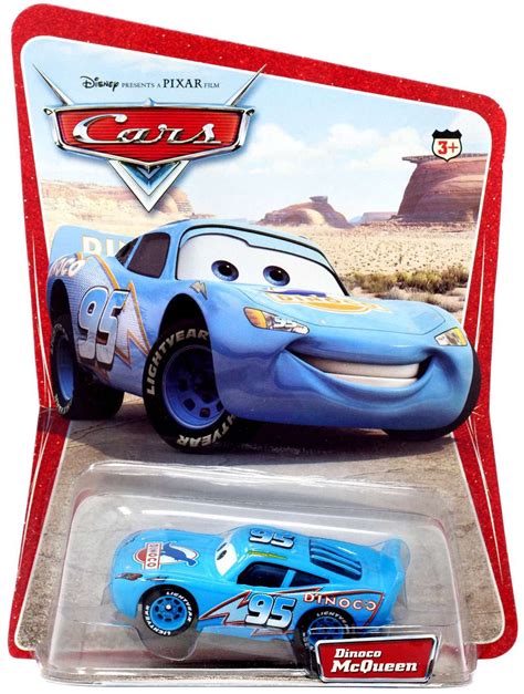 Disney / Pixar Cars Series 1 Blue Dinoco Lightning McQueen Diecast Car ...