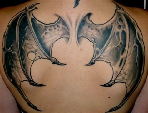 Gothic Tattoos With Wing Designs | TatRing