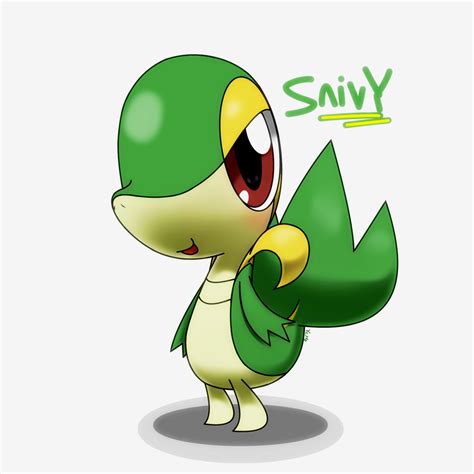 Snivy by hoyeechun on DeviantArt