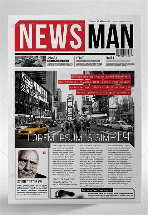 InDesign Newspaper Templates: 19+ INDD Layouts & Designs | Newspaper ...