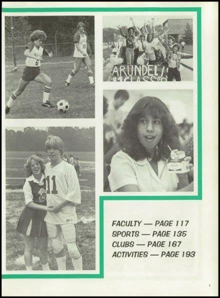 Explore 1980 Arundel High School Yearbook, Gambrills MD - Classmates