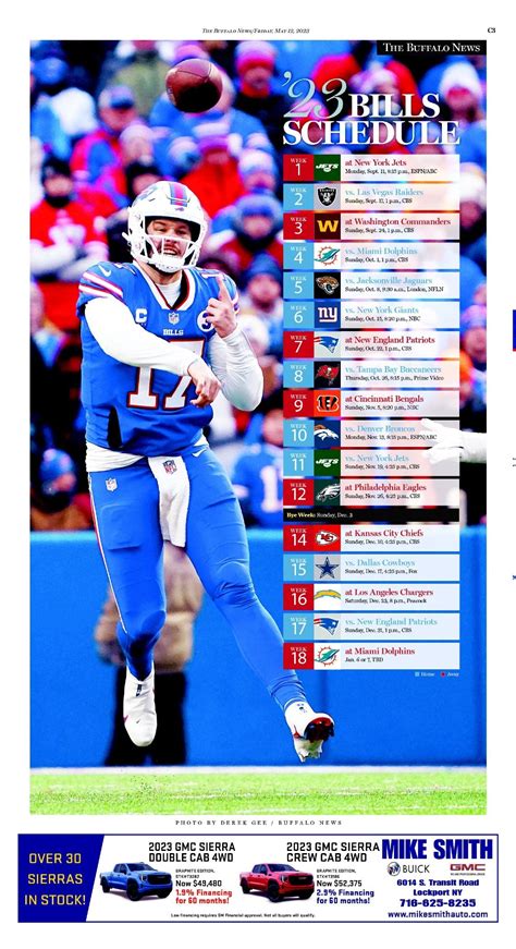 Buffalo Bills Schedule 2024 Season - George Margit