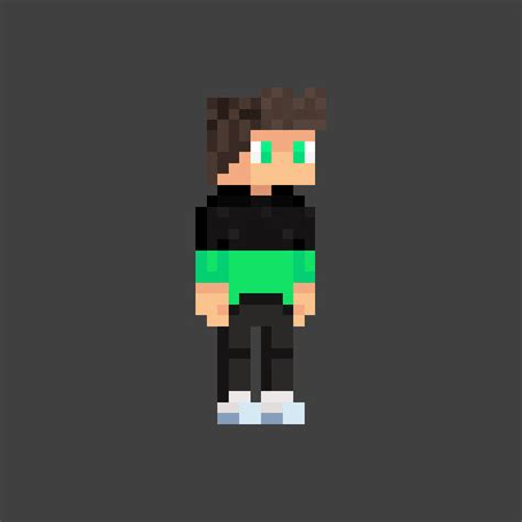 Minecraft Skin Pixel Art Template