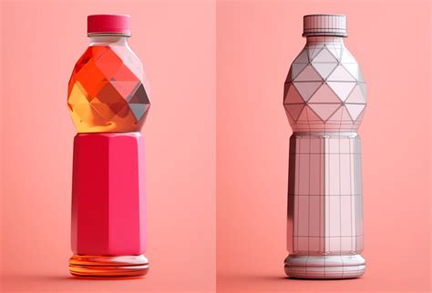 Plastic Beverage Bottle 3d model Cinema 4D files free download ...