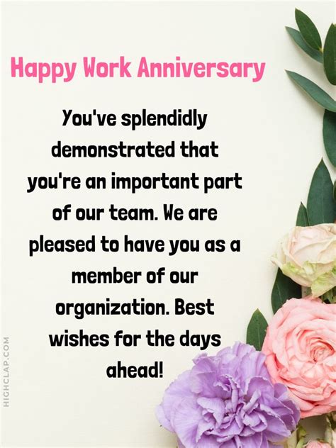 Work Anniversary Greetings Greetings Wishes, 46% OFF