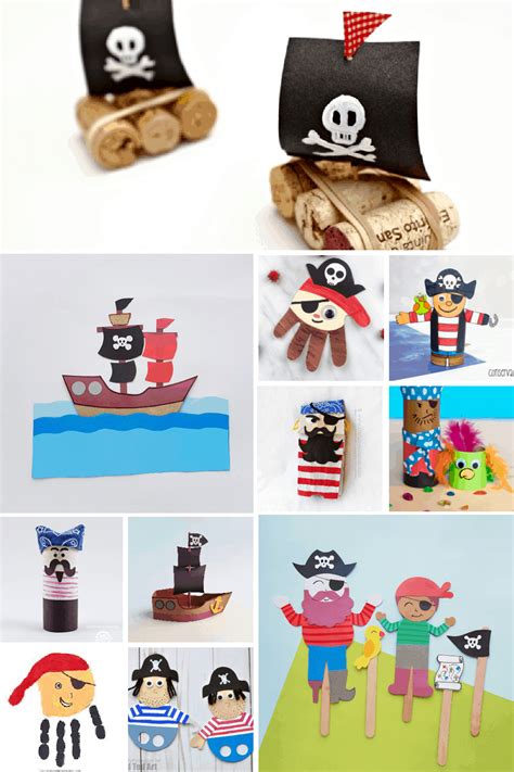 Ahoy Matey! 20 Awesome Pirate Crafts for Kids - Big Family Blessings