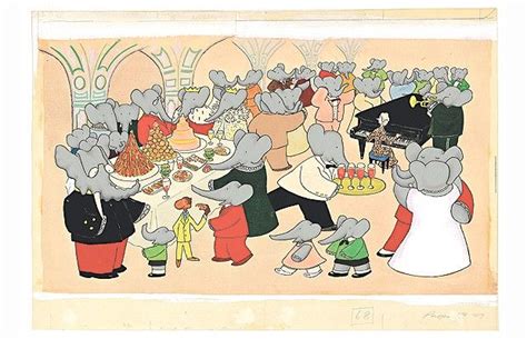 The de Brunhoffs recreated a world of comfort and wealth in the Babar ...