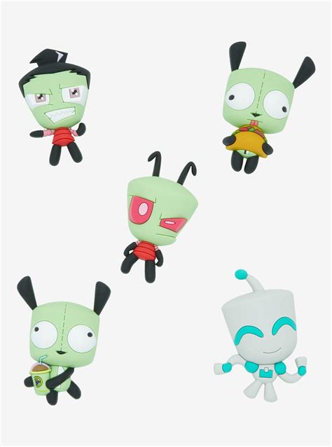 Invader Zim Characters Series Blind Bag Magnet Hot Topic | lupon.gov.ph