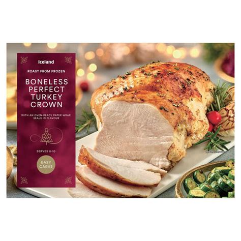 Iceland Roast From Frozen Boneless Perfect Turkey Crown 2.2Kg | Turkey ...