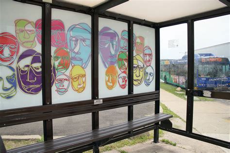 Design project helps local creatives bedazzle MCTS bus shelters with ...