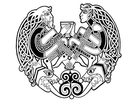 Celtic art - 65 - Art Adult Coloring Pages