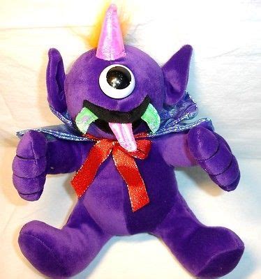 Vintage Purple People Eater Singing Plush One Eyed Horned Flying ...