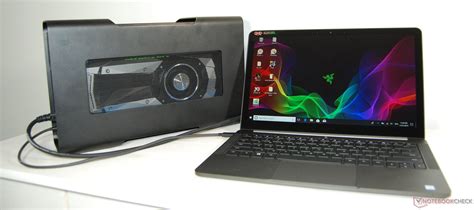 Razer Core V2 + Blade Stealth (i7-8550U) Review - NotebookCheck.net Reviews