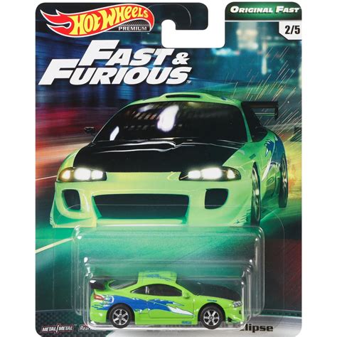 Hot Wheels Fast & Furious Mitsubishi Eclipse Play Vehicle - Walmart.com