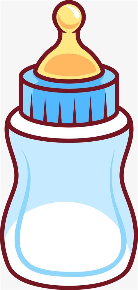 Baby Bottles Clipart Vector, Baby Bottle, Bottle Clipart, Baby, Feeding ...