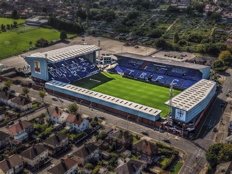 Aerial Pictures of Tranmere Rovers - Prenton Park