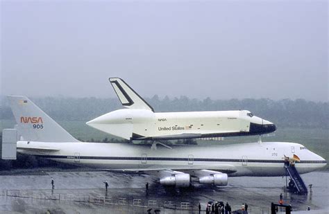 46 Years Ago A Modified Boeing 747 Carried A Space Shuttle For The ...