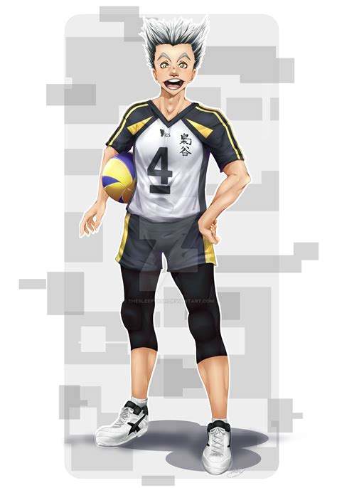 Haikyuu FanArt ~ Koutarou Bokuto by TheSleepyAsh on DeviantArt