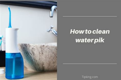 How to Clean Waterpik - TipKing