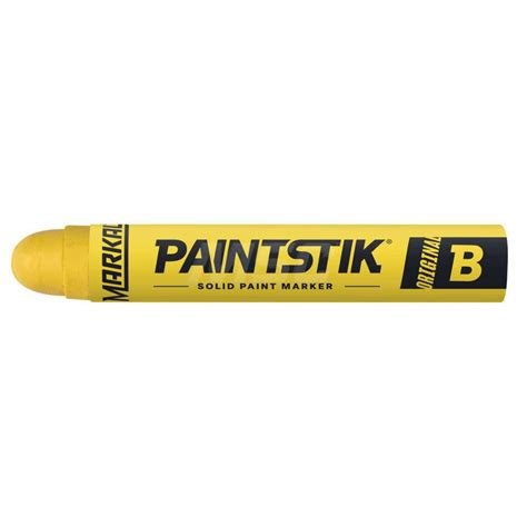 Markal - Yellow Marker/Paintstick - 06471106 - MSC Industrial Supply