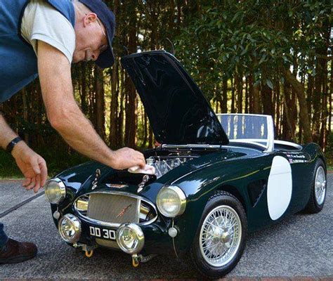 Just A Car Guy: 1/2 scale Healey made by Colin Rule, who wanted to pay ...