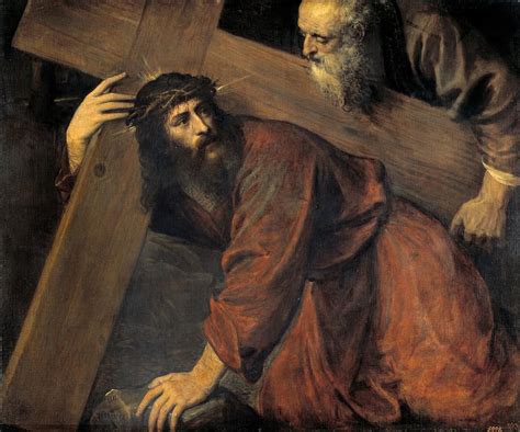 Christ On The Way To Calvary Painting by Titian