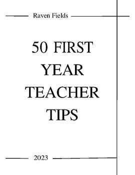 50 First Year Teacher Tips by Tough Teacher Stuff | TPT