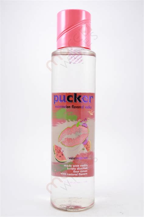 Pucker Watermelon Wow Flavored Vodka 1L - MoreWines