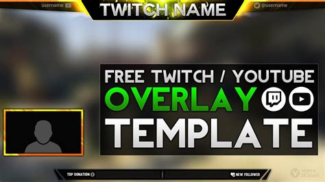 Twitch Overlay Photoshop Youtube