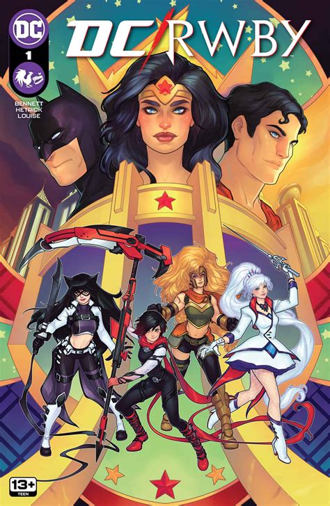 DC/RWBY #1 Preview: The DC Universe & The World of Remnant Collide ...