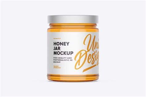 30+ Appealing Honey Jar PSD Mockup Templates – Creatisimo