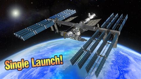 KSP: Building the International Space Station in ONE Launch! - YouTube