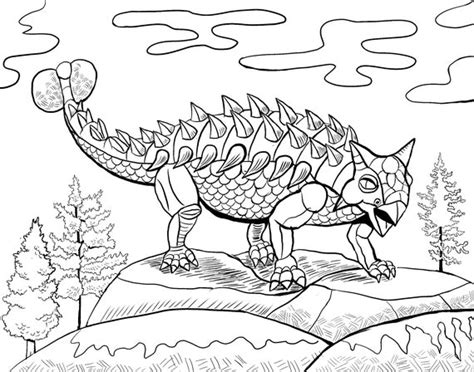 Coloring Pages Paleontologist Paul