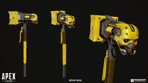 Kevin Neal - Apex Legends - Caustic Heirloom - "Death Hammer"