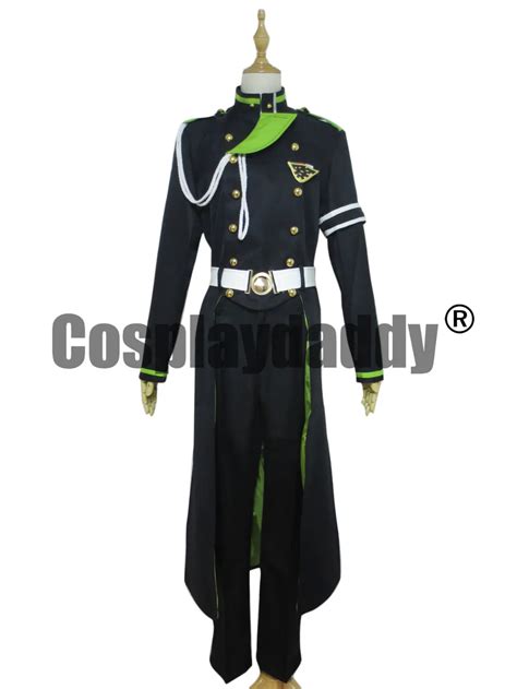 Seraph of the End Vampire Reign Mito Jujo Army Uniform Suit Cosplay ...