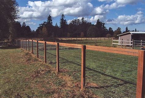 Farm Fencing Horse Fence - Modern Design | Farm fence, Backyard fences ...