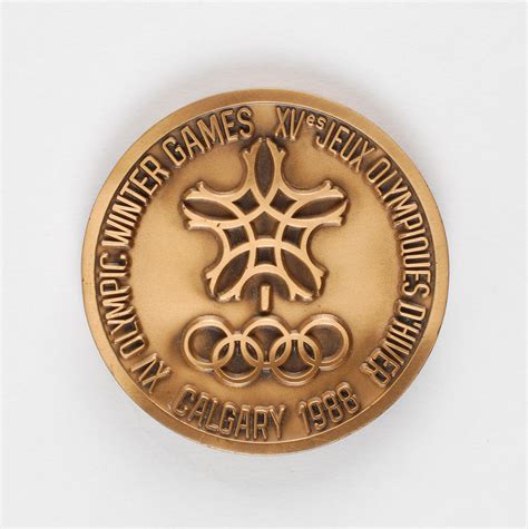 Calgary 1988 Winter Olympics Bronze Participation Medal | RR Auction